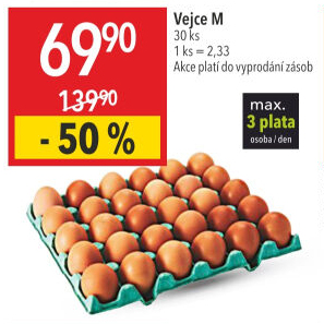 Vejce M