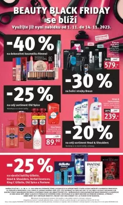 akční leták ROSSMANN drogerie 1.11.2023-14.11.2023