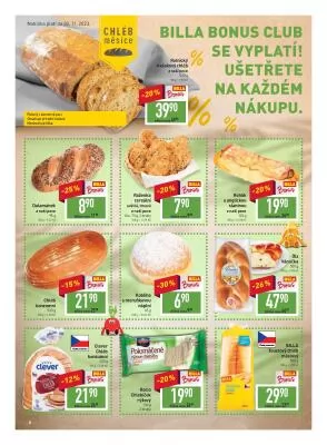akční leták BILLA 1.11.2023-7.11.2023