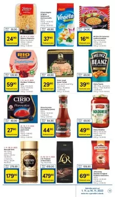 akční leták Tesco 1.11.2023-7.11.2023