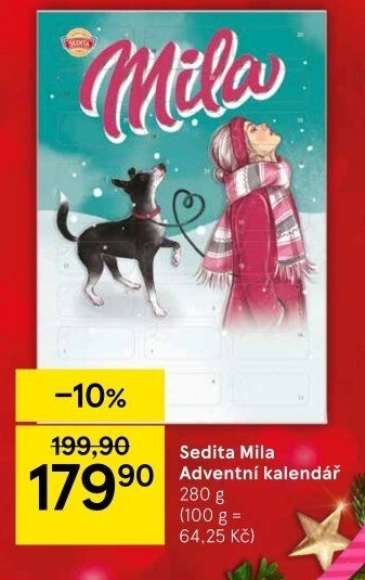 Adventní kalendář Mila Sedita