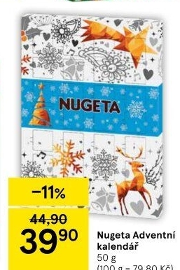 Adventní kalendář Nugeta Orion