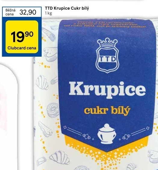 Cukr krupice TTD