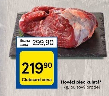 Hovězí plec kulatá - falešná svíčková