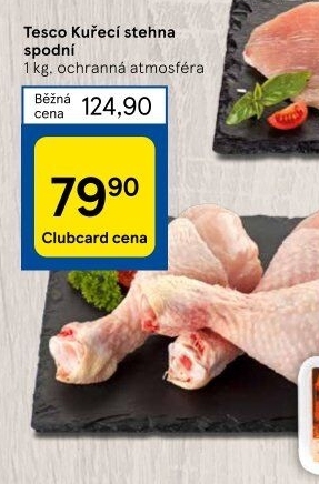 Kuřecí stehna Tesco