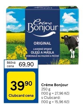 Margarín Créme Bonjour Rama