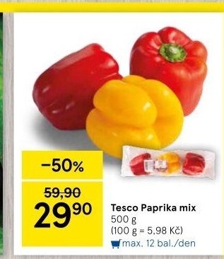 Paprika mix Tesco