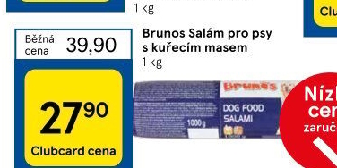 Salám pro psy Brunos
