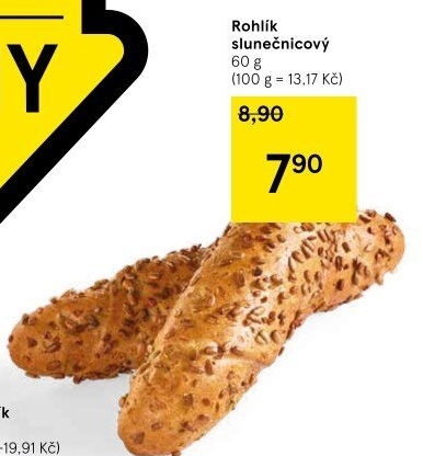 Slunečnicový rohlík