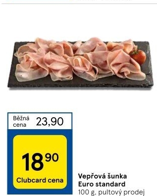 Šunka vepřová Euro standard