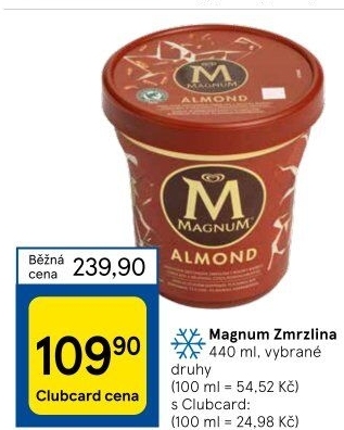 Zmrzlina v kelímku Magnum Algida