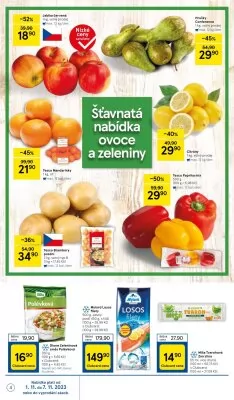 akční leták Tesco 1.11.2023-7.11.2023