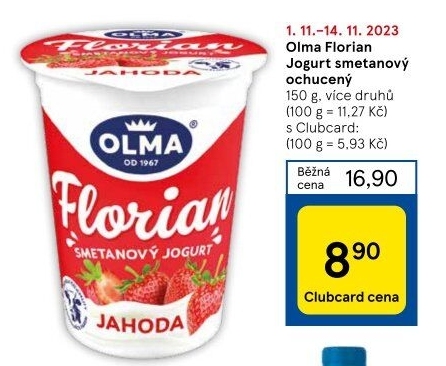 Jogurt smetanový Florian Olma
