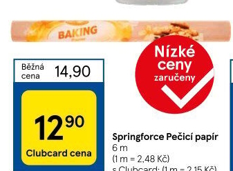 Papír na pečení Springforce