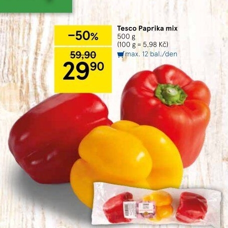 Paprika mix Tesco