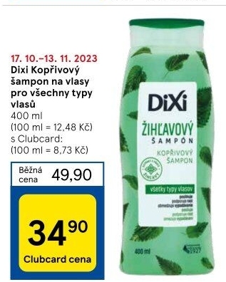 Šampon Dixi