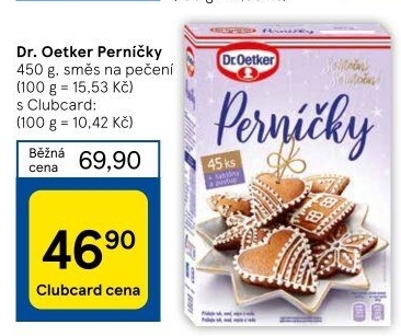 Směs na perníčky Dr. Oetker