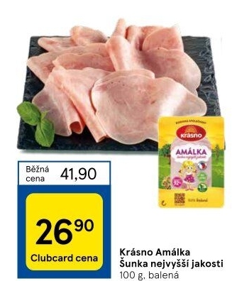 Šunka Amálka nejvyšší jakosti Krásno