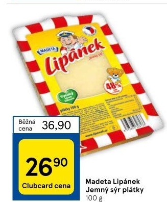 Sýry Lipánek Madeta