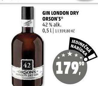 Gin London Dry Orson´s