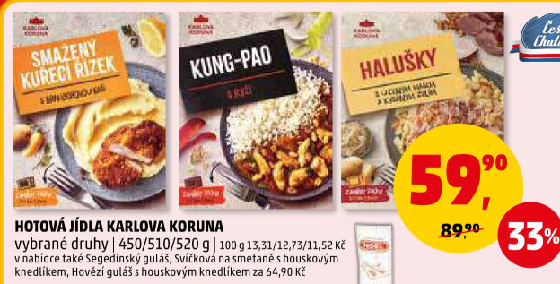 Hotová jídla Karlova Koruna