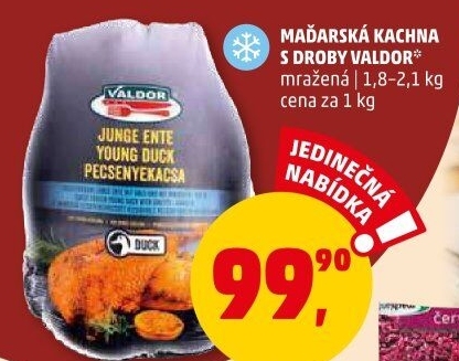 Kachna mražená Valdor