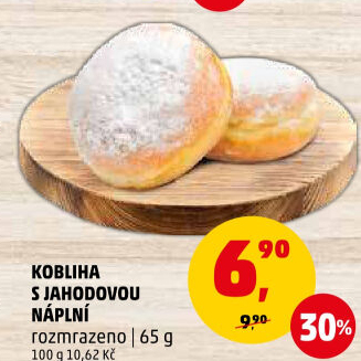 Kobliha s ovocnou náplní