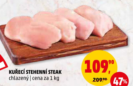 Kuřecí stehenní steak
