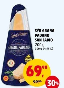 Sýr Grana Padano San Fabio