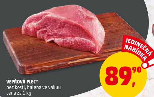 Vepřová plec bez kosti