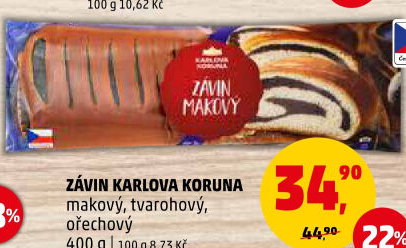 Závin Karlova Koruna