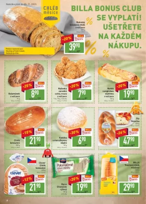 akční leták BILLA 1.11.2023-7.11.2023