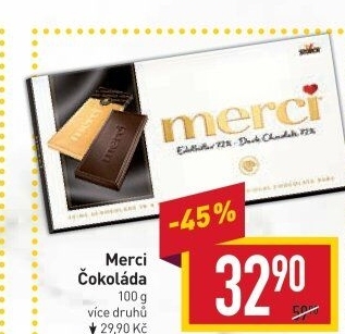 Čokoláda Merci
