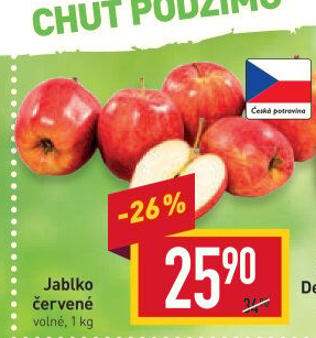 Jablka červená