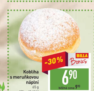 Kobliha s ovocnou náplní