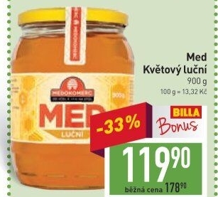 Med květový luční Medokomerc