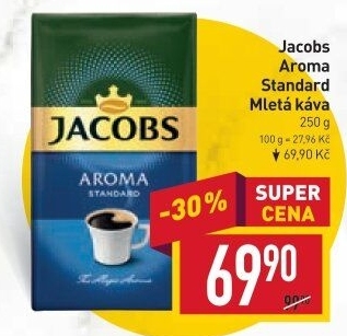 Mletá káva Jacobs Aroma Standard