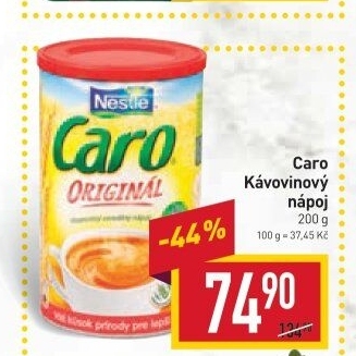 Nápoj instantní obilninový Caro Nestlé