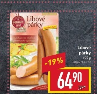Párky libové Ponnath
