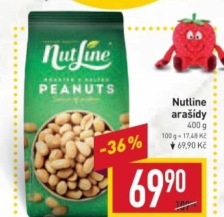 Pražené arašídy NutLine