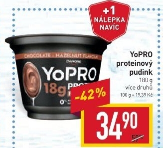 Proteinový pudink Yopro