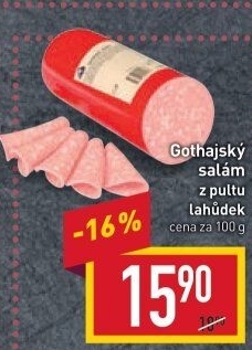 Salám Gothaj Kostelecké uzeniny