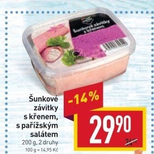 Šunkové závitky Gastro