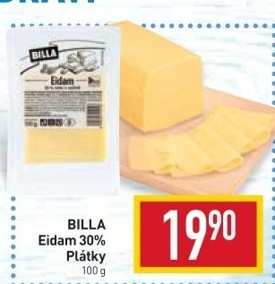 Sýr Eidam 30% Billa