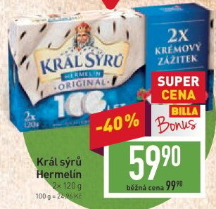 Sýr Hermelín Král sýrů