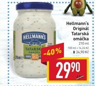 Tatarská omáčka Hellmann'