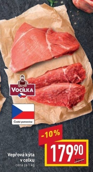 Vepřová kýta Vocílka