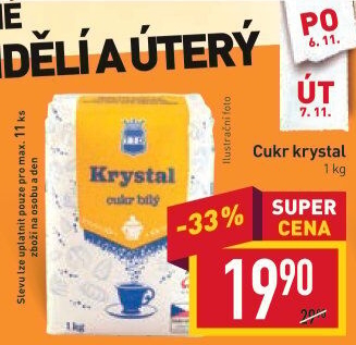 Cukr krystal