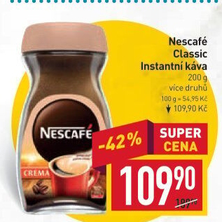 Instantní káva Nescafé Classic