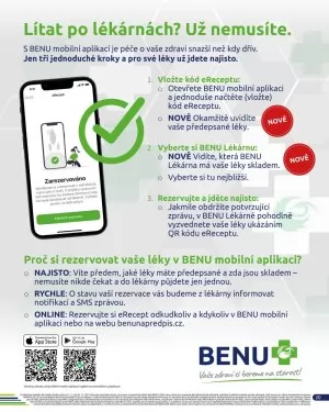 akční leták BENU Lékárna 1.11.2023-30.11.2023